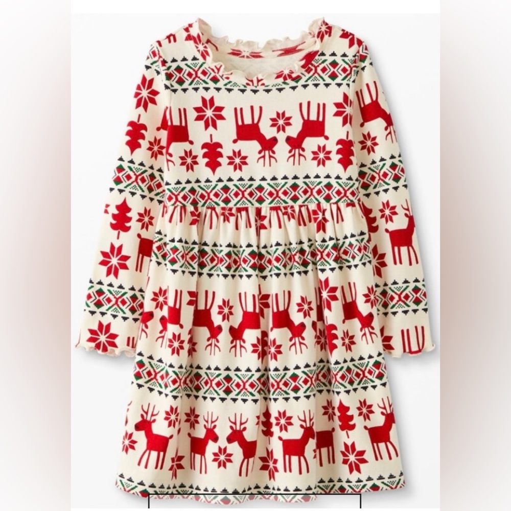NWOT Hanna Anderson Christmas Dress